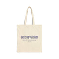Ridgewood Canvas Tote Bag